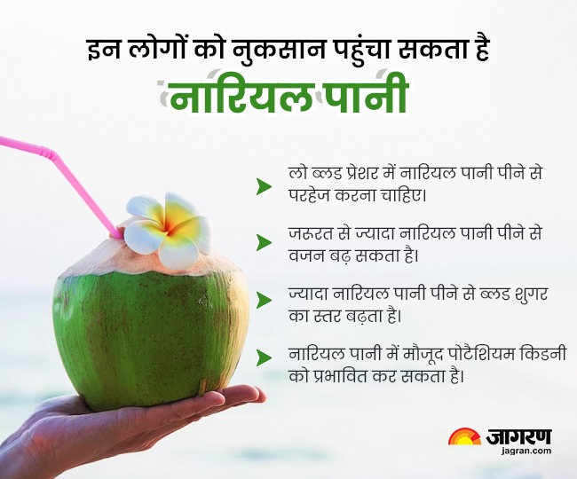 Coconut Water Side Effects इन लोगों को फायदे की जगह नुकसान पहुंचा सकता